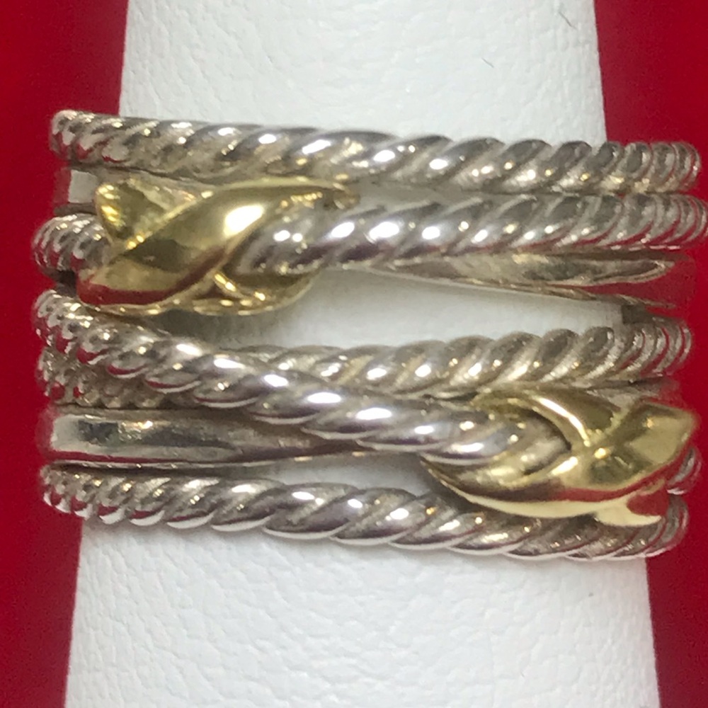 David Yurman Double Crossover Ring